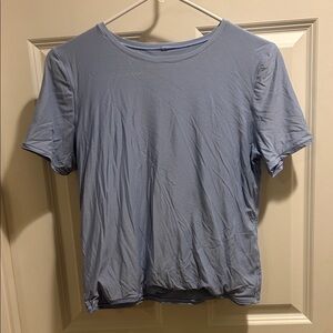 Smoothez by Aerie Light Blue T-Shirt